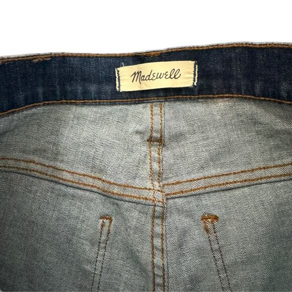 Madewell 10” High-Rise Skinny Jeans Button Fly Raw Hem Size 29 - Picture 6 of 12